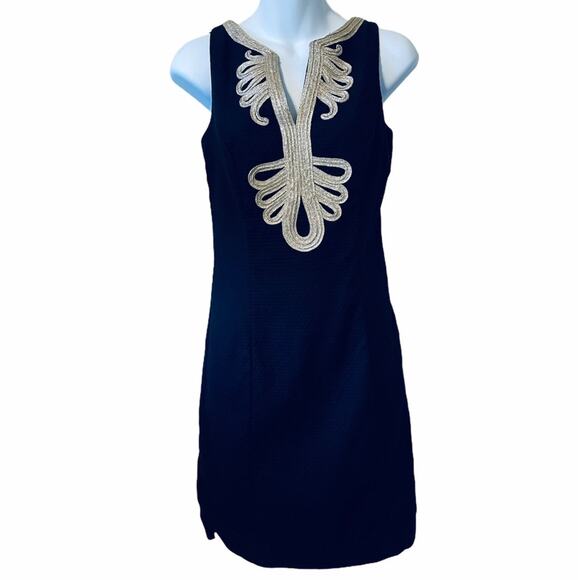 Lilly Pulitzer Janice Soutache Shift Dress - Picture 1 of 6